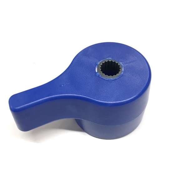 247789 HANDLE, RIGHT, BLUE, RESIN (REF - 807)