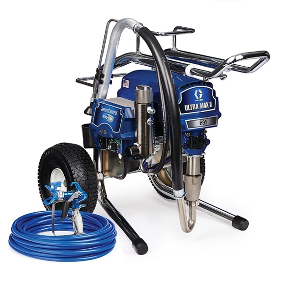 GRACO, 1/2 hp HP, 0.27 gpm Flow Rate, Airless Paint Sprayer - 21YR64